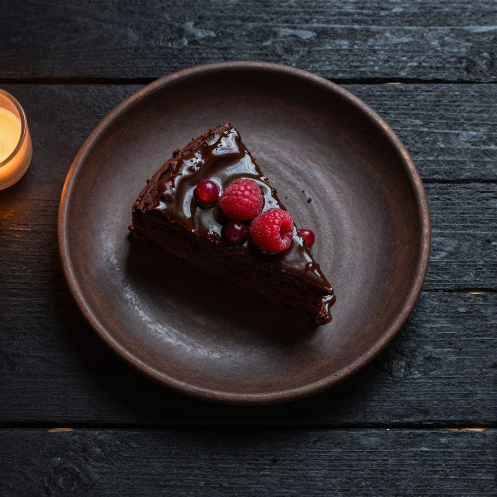 Chocolate y frambuesa